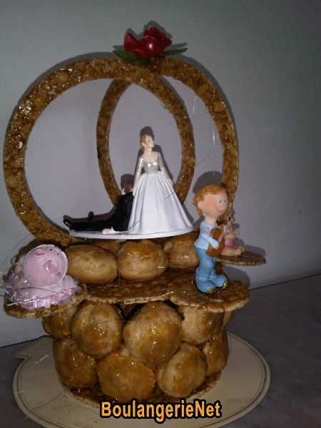 petite pièces montées pour fêter nos 1 an de mariage