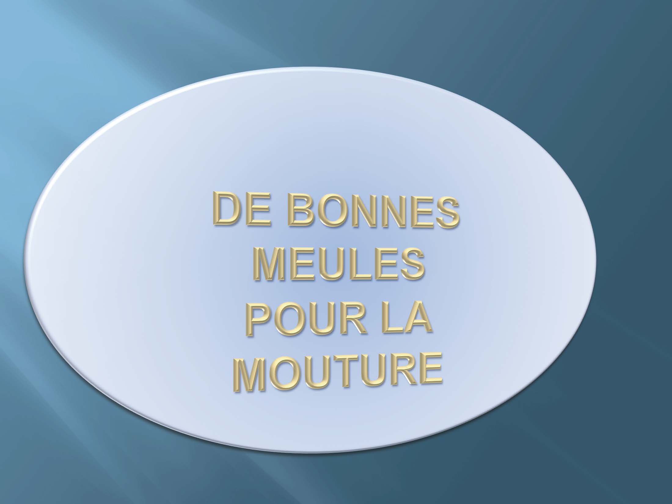 Les bonnes meules